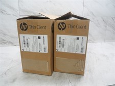 2 NEW OPEN BOX HP t530 Thin Client Desktop PC, 4GB RAM, 32GB Flash, AMD GX-215JJ