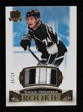 2019 Upper Deck The Cup Rookie Gold Foil 5/24 Nikolai Prokhorkin #154 Patch 0c3