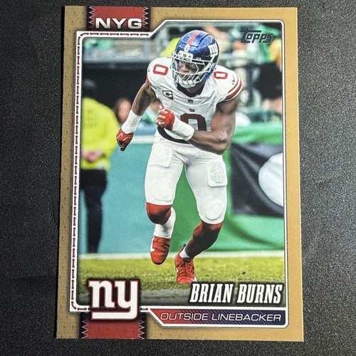 Brian Burns [Gold] #154 2026 Topps Flagship card