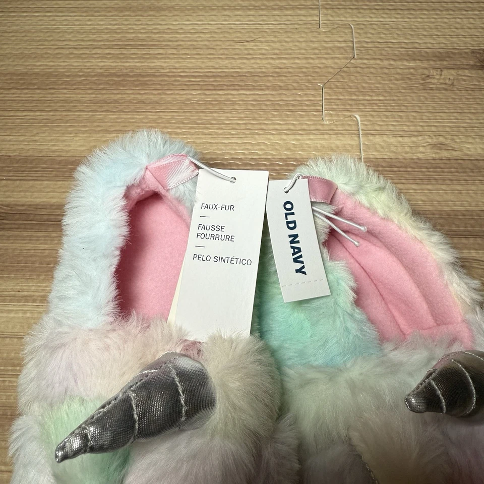 Zapatillas Critter de piel sintética para niña-unicornio talla mediana (9/10) Foto 2 de 4