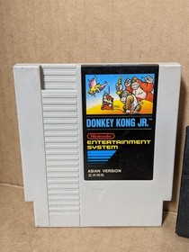 Asian Version Donkey Kong Jr for Nintendo NES ASI