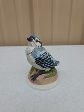 Boehm Baby Blue Jay 436B Handmade Porcelain Bird Figurine Made in USA