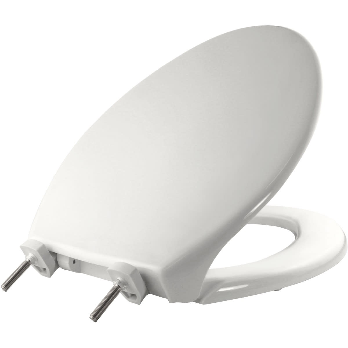 Bemis 7800TDG Elongated Hospitality Plastic Closed-Front Toi