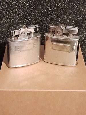 Two Ronson Standard Silver Tone Lighters. Needs Fuel/Flint 