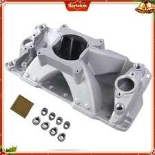 HI RISE Single Plane Intake Manifold for 1957-95 Small Block Chevy SBC 350 400