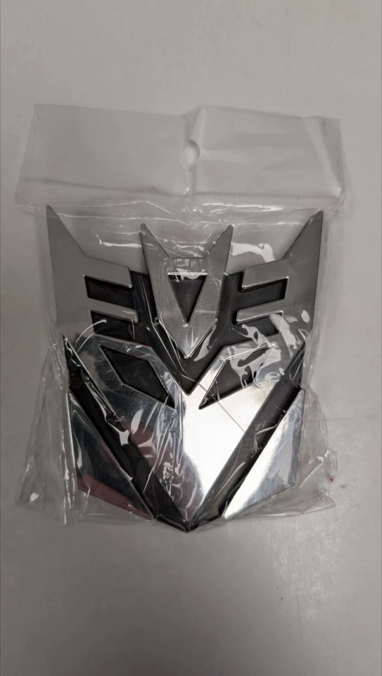 3d Car Sticker Brand New And Sealed. Decepticons Transformers