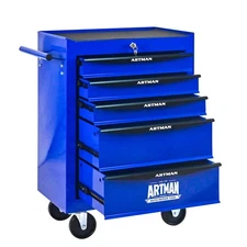 5-Drawer Rolling Tool Chest w/ Wheels Lockable,Steel Garage Tool Storage Cabinet