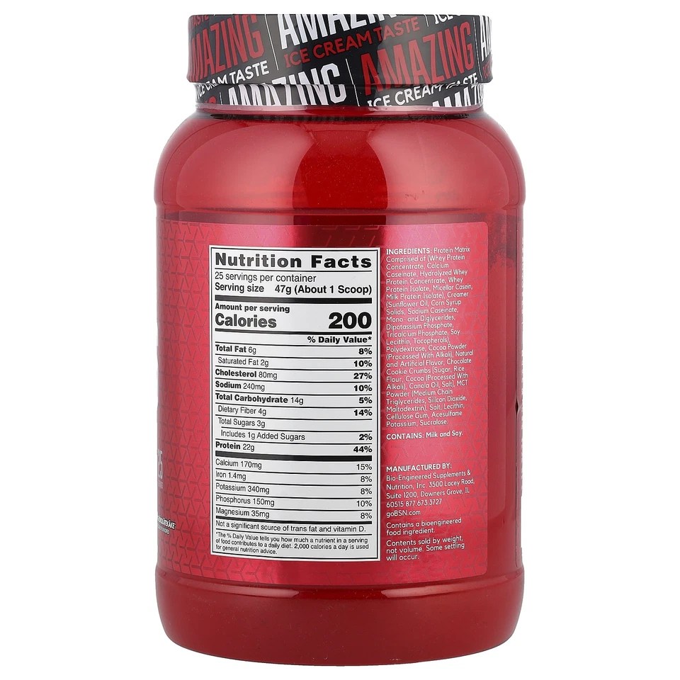 Syntha-6®, Cold Stone Creamery®, Germanchokolatekake™, 2,59 lb (1,17 kg) Foto 2 de 2