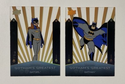 2025 UD Batman Animated Gotham's Greatest Lv. 2 & 3 Singles #/699 & #/399