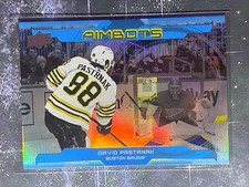 2024-25 Upper Deck SERIES 1 HOCKEY AIMBOTS INSERT DAVID PASTRNAK CARD #AB-8