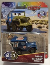 Disney Pixar Cars Race Rescue Color Changers Sarge