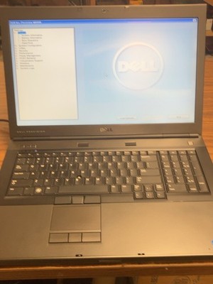 Dell Precision M6600 17.3'' i5-2520M 4GB 128GB SSD Win 11 240W Charger
