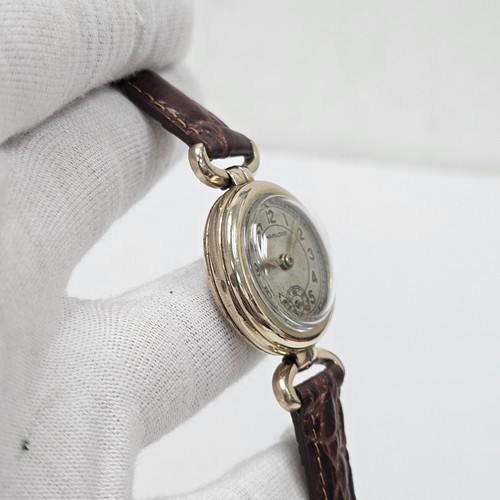 SUPER RARE 1930'S 10K GF HAMILTON ELLSWORTH WRIST WATCH 987-E MECHANICAL WIND UP - Picture 4 of 10