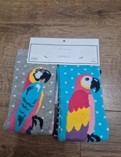 Next Women Parrot Pattern Socks Size: One Size BNWT