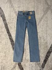 Levi's 314 Shaping Straight Denim Jeans Blue Women's Medium Wash 5-Pocket