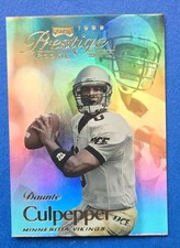 1999 Playoff Prestige SSD Daunte Culpepper RC Rookie Card B170 Vikings. rookie card picture