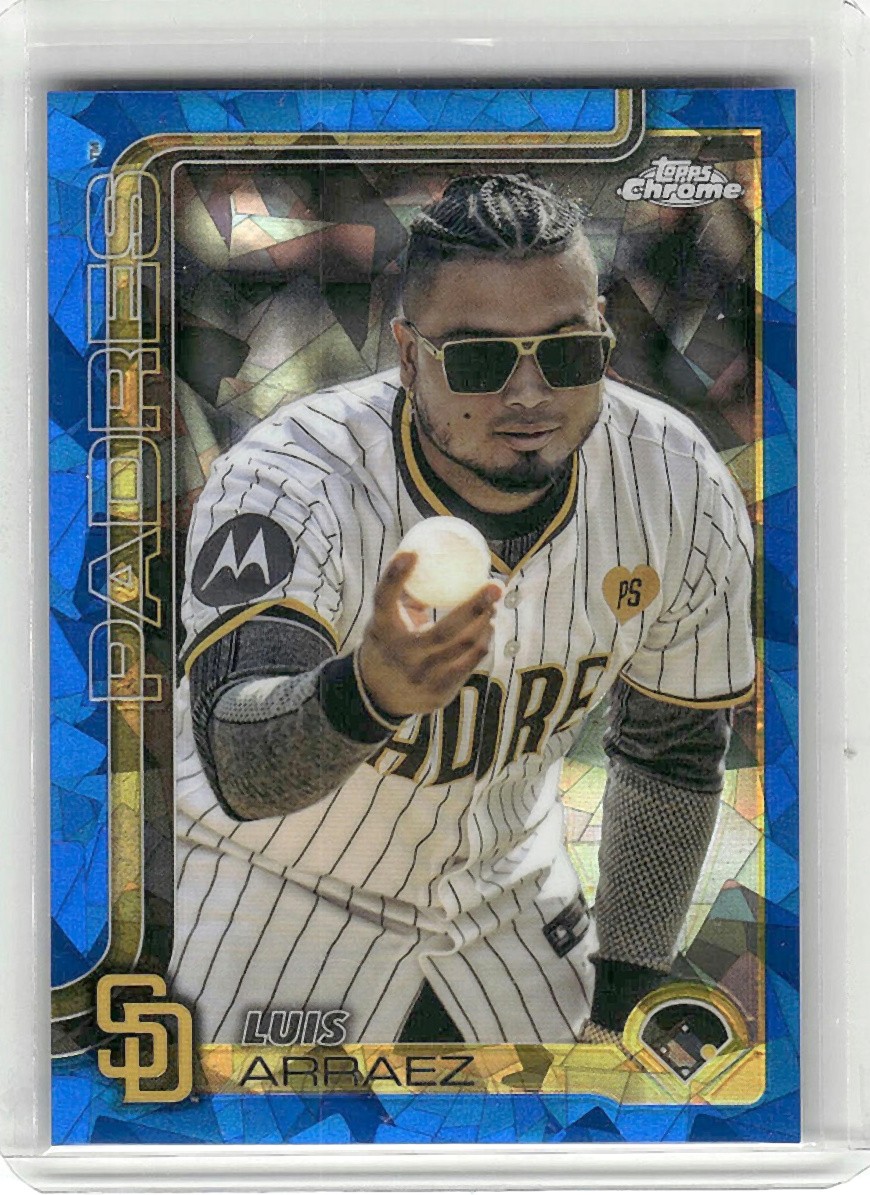 2025 Topps Chrome Sapphire Luis Arraez Image Variation #216  Padres