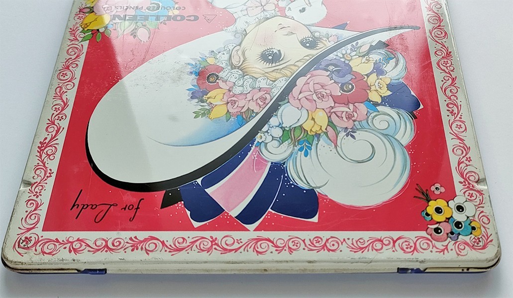 Makoto Takahashi Vintage 70s Unused Colored Pencils COLLEEN big