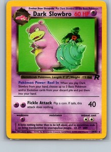 Dark Slowbro 29/82 Team Rocket Rare