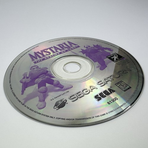 Mystaria: The Realms of Lore (Sega Saturn, 1995) Disc Only! - Picture 2 of 3