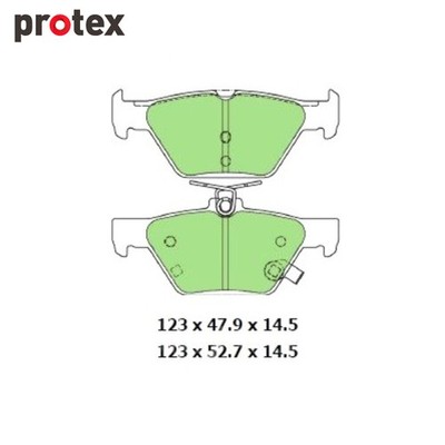 Protex Ultra Ceramic Brake Pad Set DB3216
