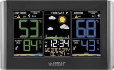 Weather Station with Customizable Alerts, Weather Forecast, Temperature