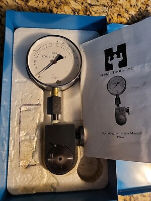 #ad #ad Huskie Tools PG 4 Pressure Force Test Gauge Gage PG4 $200.00