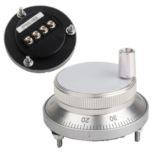 100PPR 4 Terminal Eletronic Hand Wheel Pulse Encoder for CNC System Engraving - Bild 2 von 3