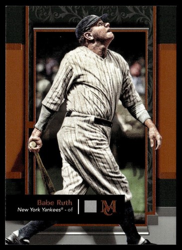 2024 Topps Museum Collection Copper Babe Ruth (D) New York Yankees #29