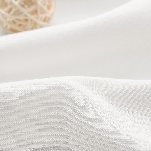 Farmhouse Shower Curtain with a Ruffle Hem, Ivory White Linen Shower Curtain for - Picture 3 of 12