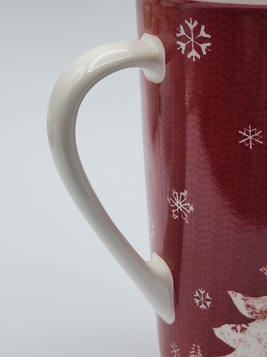 Taza Starbucks árbol copos de nieve ciervo paloma 16 oz. 2008 - Imagen 9 de 12
