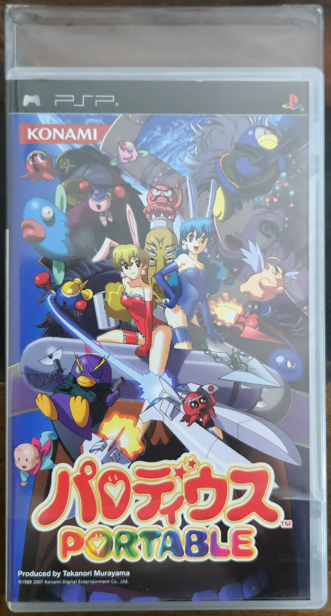 Parodius Portable (Sony PSP, 2007, Japan Import) Authentic Parodius Portable (Sony PSP, 2007, Japan Import) Authentic
