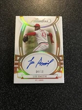 LEE SMITH 2023 FLAWLESS GOLD AUTOGRAPH ST LOUIS CARDINALS AUTO 04/10