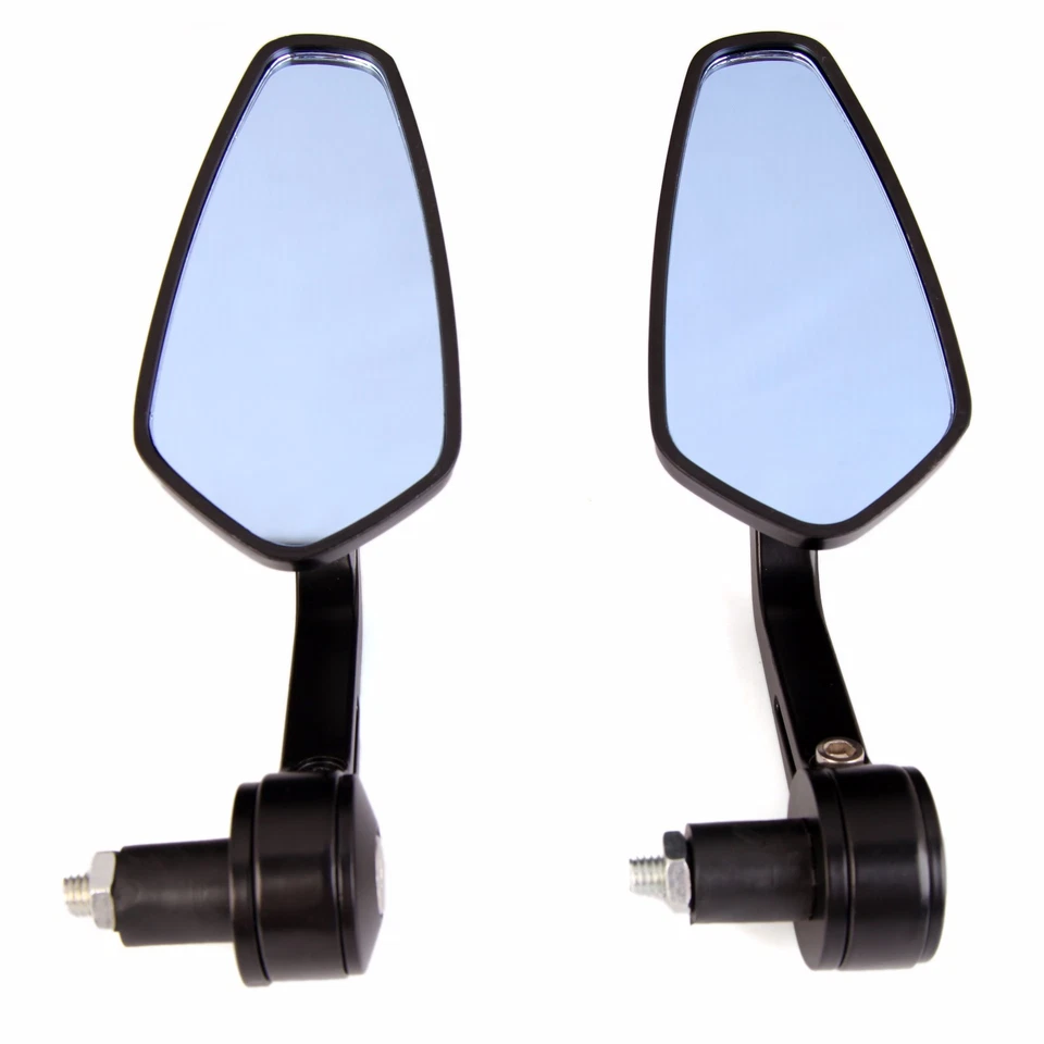 7/8" Motorcycle Bar End Mirrors Black For Yamaha FZ07 FZ09 MT07 MT09 MT03 MT10 — 第 3/4 张图片