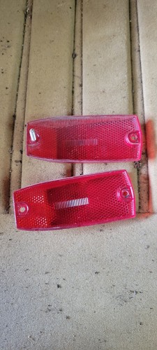 1979-1983 Datsun 280ZX L28 S130 OEM Set Rear Side Marker Lights Lens - Picture 4 of 4