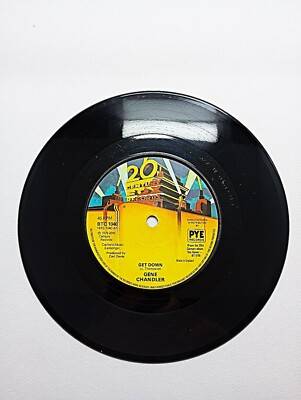 Get Down / Greatest Love Ever Known by Gene Chandler - Single 7  Vinyl