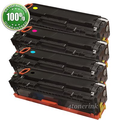4 Toner Cartridge CF210A 131A Black Color For Laserjet Pro 200 M276nw M251nw