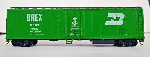 Caja puerta enchufe coche Brex Kadees 73522 escala HO Athearn acero RTR 50' | Zustand: Used
