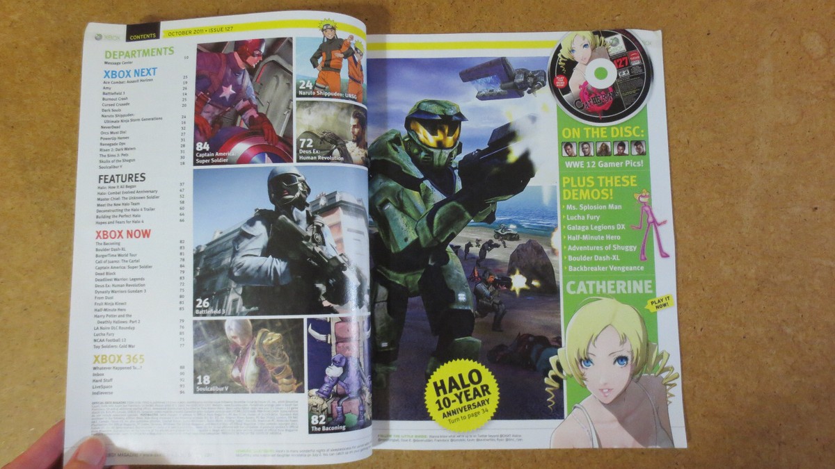 XBOX magazine - HALO Special - 2011 - 10 Year Anniversary | eBay