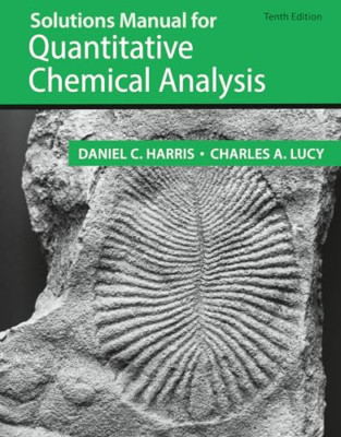 Student Solutions Manual for the 10th Edition of Harris - Paperback NEW Harris,