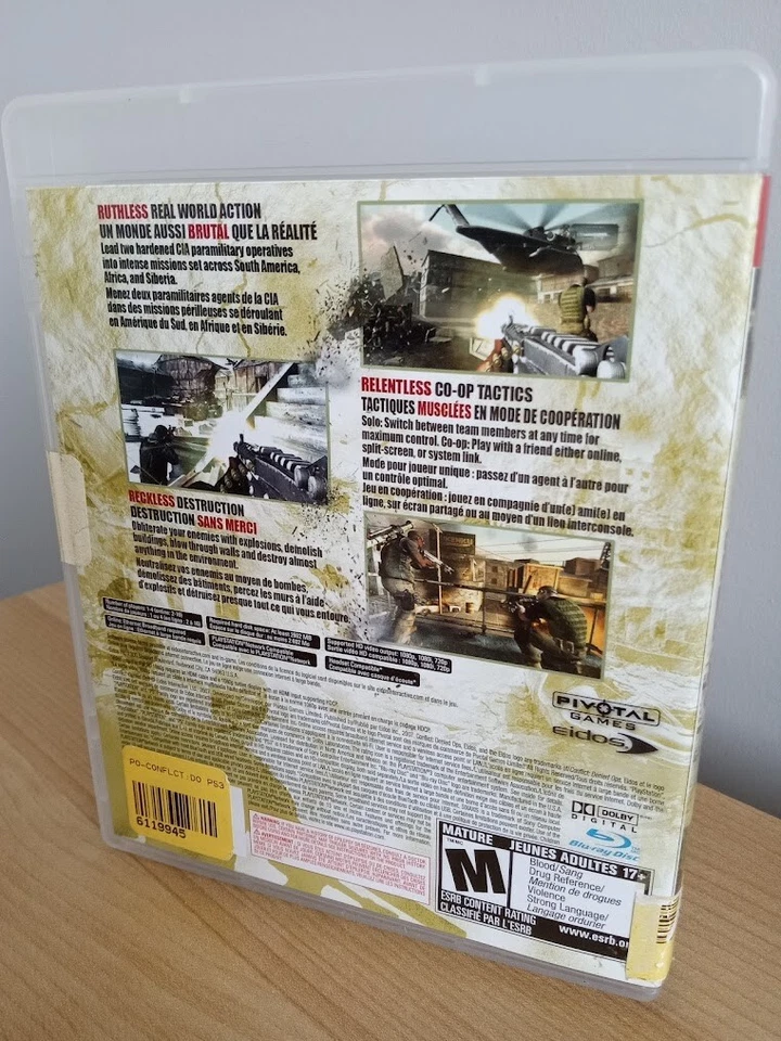 Conflict: Denied Ops (Sony PlayStation 3, PS3) CIB Complete Clean Disc TESTED - Image 2 of 4