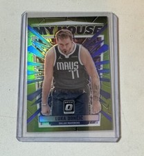2023-24 Donruss Optic Luka Doncic My House Lime Green Prizm 