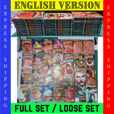 Neu Grappler Baki Manga Band 1-31 (ENDE) Englisch Separates lose Set Comics
