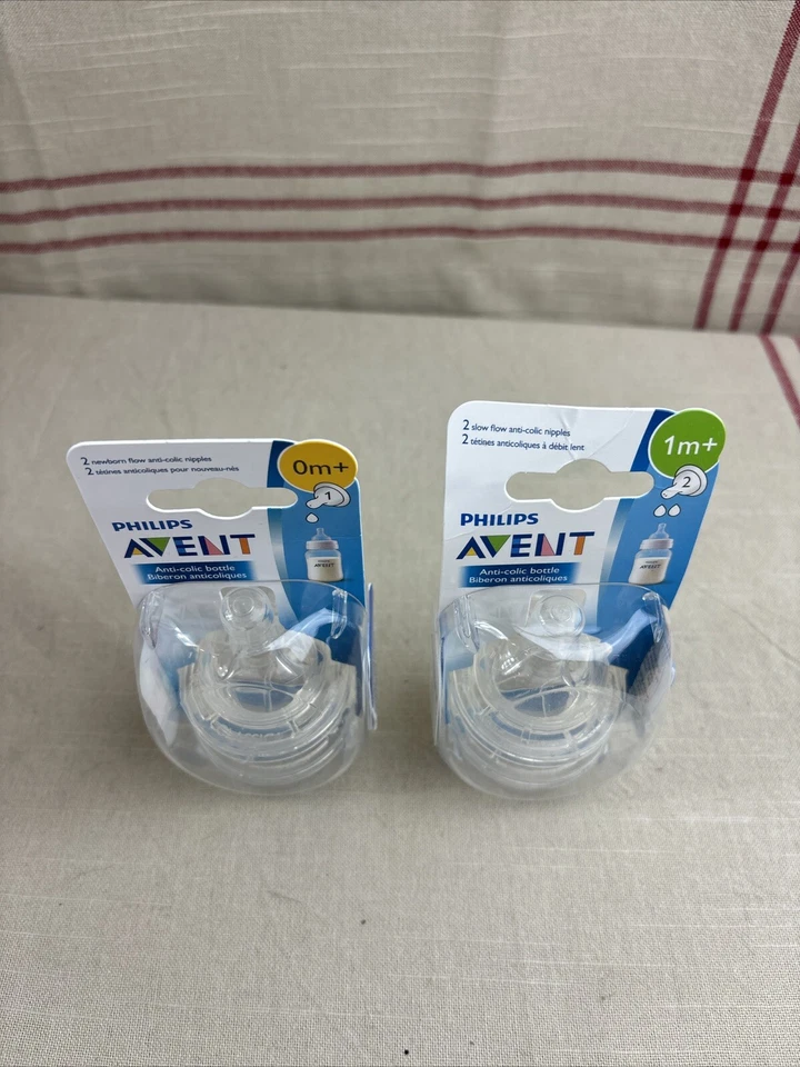 Philips Avent соски против колик 2-Om + и 2-1 м + новый в упаковке - Изображение 2 из 4