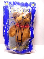McDonald's 2004 Managers Promotional Plush COOL BEAR NIP Jeans & Bandana 8"