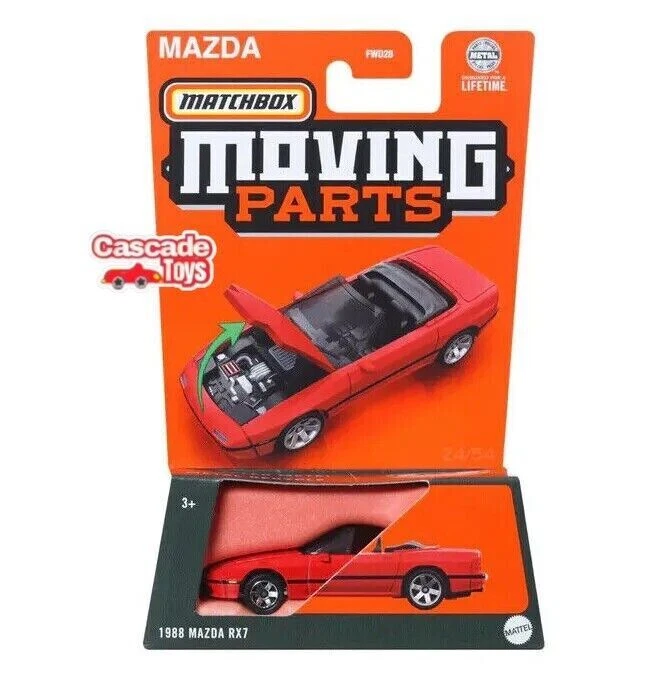 Matchbox 2024 Moving Parts Car 1.64 Diecast - Choose Your Model