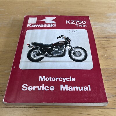 1979-1982 Genuine Kawasaki KZ750 KZ 750 Twin Service Manual 99924