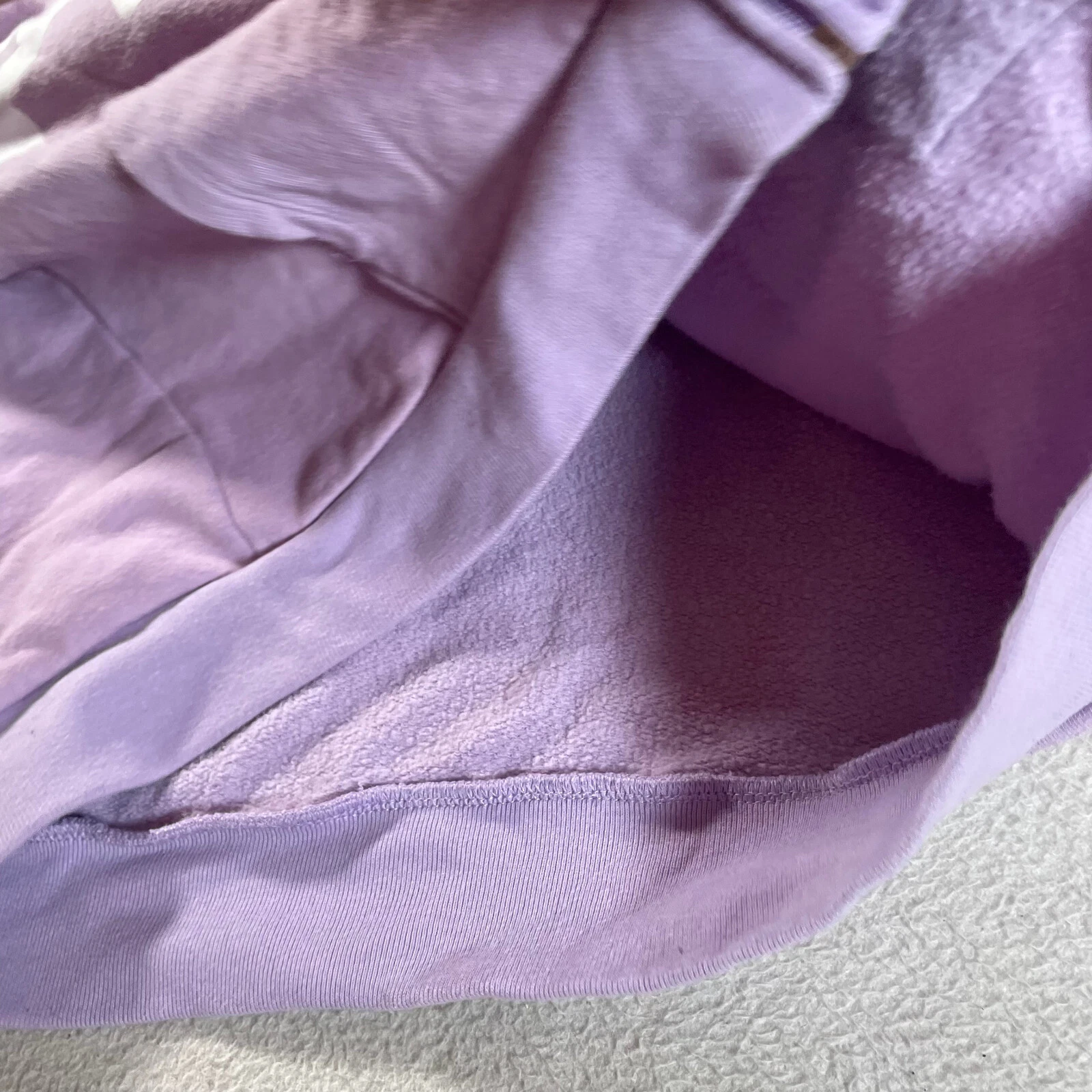 UNDERCOVER Giacca con cappuccio ROSA Victorias Secret donna grande viola cerniera completa cappotto in pile