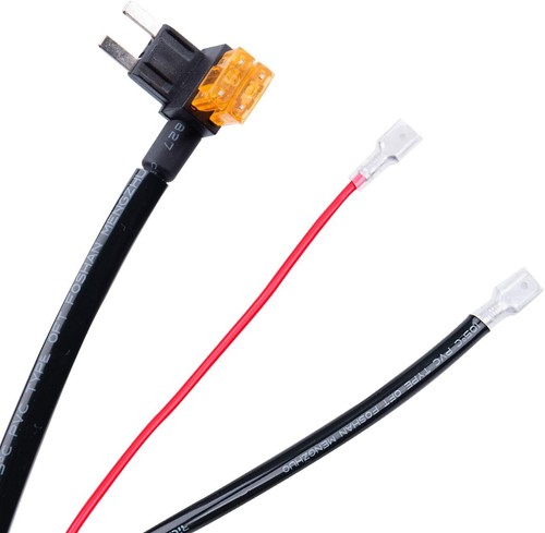 Daytime Running Light DRL Wiring Harness For 7inch Halo Ring LED Headlight US - Foto 5 di 11