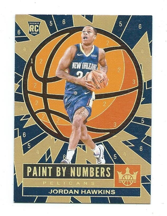 2023/24 Court Kings-Jordan Hawkins Rookie Paint By Numbers(case hit)New Orleans